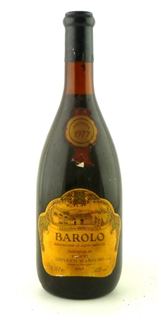 BAROLO 1977 Giovannni Scanavino, 1 bottle