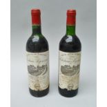 CHATEAU SEGONZAC 1982 Premieres Cotes de Blaye, 2 bottles