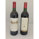 CHATEAU DE BEL-AIR 1995 Lalande de Pomerol 1 bottle CHATEAU MARCELOT 1994 Cotes du Frontonnais, 1