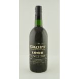 CROFT 1966 vintage port, 1 bottle