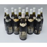 GIVRY PREMIER CRU 1997 Amelin, 12 bottles (remains of labels)