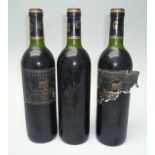 CLOS DES JACOBINS 1983 Saint Emilion, Grand Cru Classe, Cordier, 3 bottles