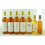 CHATEAU DES COULINATS 1976 Sainte-Croix-du-Mont Brun Camille, 4 bottles CHATEAU DE BERBEC 1990