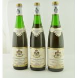 WEIKERSHEIMER KARLSBERG Riesling Spatlese 1971 Furstlich Hohenlohe Langenburgsche, 3 bottles