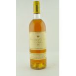 CHATEAU D'YQUEM 1981 Sauternes, 1 bottle