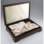 A Birmingham Mint Ancient Counties of England silver medallion part set, comprising of 38