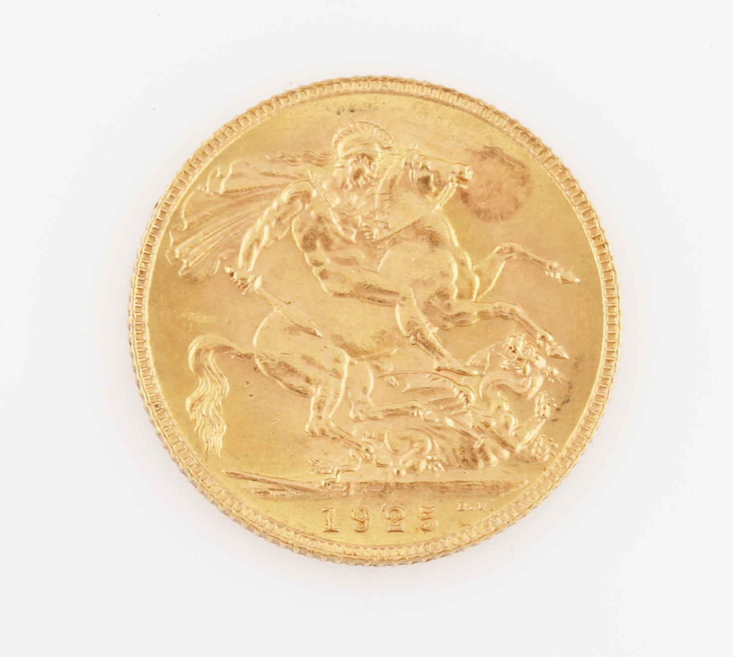 A George V 1925 full sovereign. - Image 2 of 2