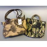 A Liz Cox Rossiter medium handbag with Liz Cox Classic bag.