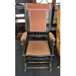 An American style rocking chair.