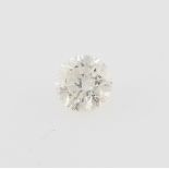 A loose round brilliant cut diamond, measuring approx. 0.50ct.