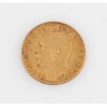 A George V 1912 half sovereign.