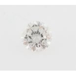 A loose round brilliant cut diamond, measuring approx. 0.40ct.