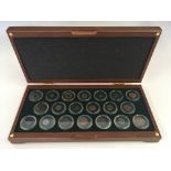 Ancient Silk Road Coin Collection twenty-one-coin set, with certificate of authenticity.