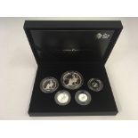 The Royal Mint two The 2013 Britannia Collection five-coin silver proof sets, with certificates of