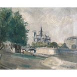 Attributed to ALBERT MARQUET (French, 1875-1947). Framed, signed ‘A. M’, oil on canvas, Parisian