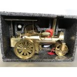 A Wilsco model steam engine titled "Old Smokey"