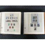 Great Britain mint and used collection of stamps in three albums dated 1970-95.