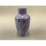 A Ruskin 1923 lustre vase. Height 20.5cm.