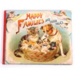 Children's Book - folding three-dimensional colour plates - Happy Families And Their Tales/London