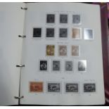 A Stanley Gibbons Album and contents of an Australian collection, mint and used 1913-1989.