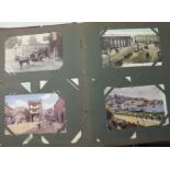 A Postcard Album and contents of topographical cards including Yorkshire and other views etc. and