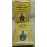 Joseph Hunter, "South Yorkshire", two volumes, 1974 republished, with dust jacket.