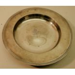 A silver copy of the Armada Dish, London 1992. 8" (20cms) diameter. (13.2ozs)