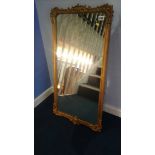 Gilt framed mirror