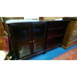 Stag bookcase and display cabinet