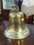 A ships bell from the 'Minster'