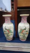 Pair of large Oriental vases
