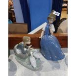 Two Lladro figures