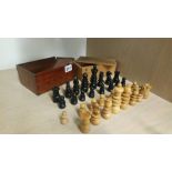 Two chess sets