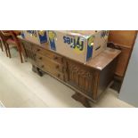 Oak dressing table