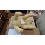 A boxed Steiff teddy bear