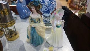 A Royal Doulton figure 'Jane', HN 2806 and 'Sophia Charlotte', HN 3008