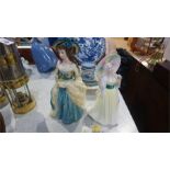 A Royal Doulton figure 'Jane', HN 2806 and 'Sophia Charlotte', HN 3008