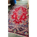 A Persian design rug