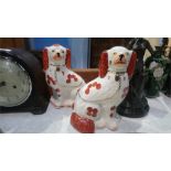 Pair of Staffordshire dogs