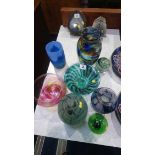 Collection of studio glass