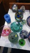 Collection of studio glass