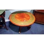 Reproduction circular coffee table