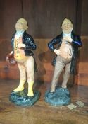 A Royal Doulton figure 'Pickwick', HN 2099 and 'Picksniff', HN 2098