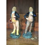 A Royal Doulton figure 'Pickwick', HN 2099 and 'Picksniff', HN 2098