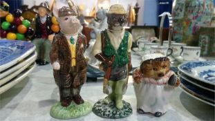 Three Beswick animal figures