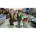 Three Beswick animal figures