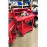 Clarke tool bench with vice etc.