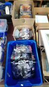 3 boxes of boxed Star Wars figures