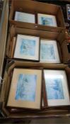 3 boxes of Nautical themed pictures