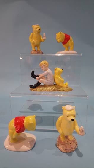 Six Royal Doulton Winnie The Pooh figures. - Image 3 of 3
